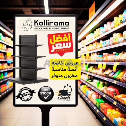 Rayonnage Magasin - En Stock - Prix Promo
