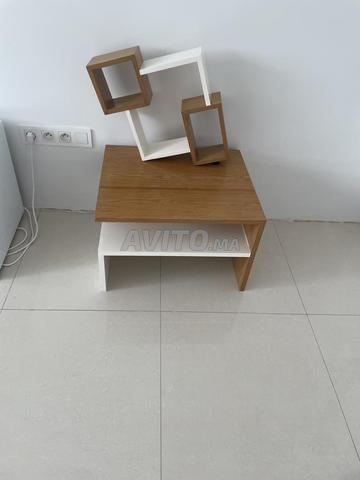 Commode avec table basse et étagère murale en MDF - 2