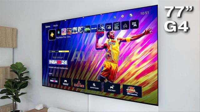 تلفزيون إل جي OLED G4 سمارت OLED77G4 إيفو بالذكاء الاصطناعي 4K HDR 77 بوصة جديد أوروبا