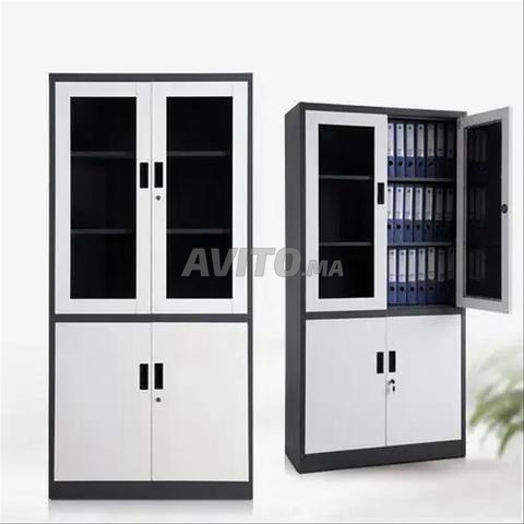 Armoire métallique monobloc solide - 2