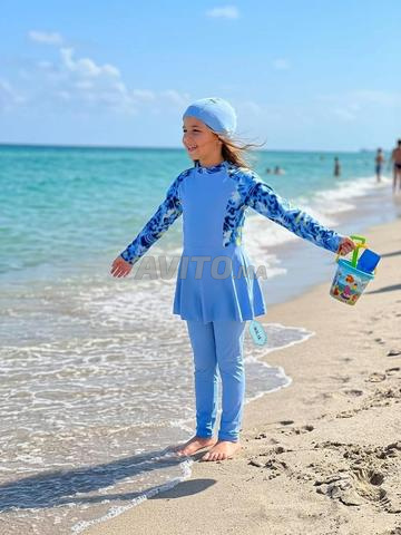 Burkini élégant 🔥 et très beau pour les petits poussins, très chic