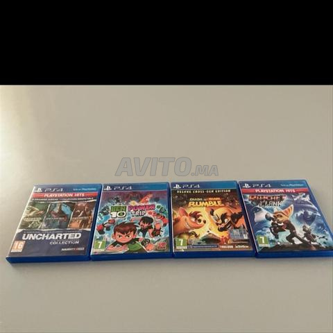 4 jeux PS4