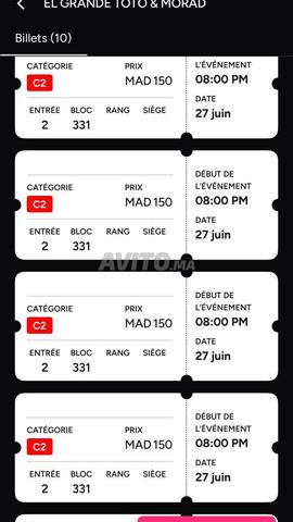 El grande toto & morad ticket moulay abdelah - 2