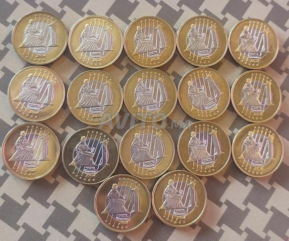 17 pièces de 1 euro essai