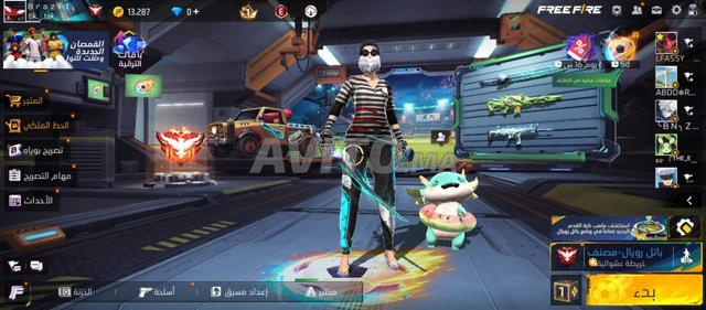 Compte Free Fire à vendre - 2