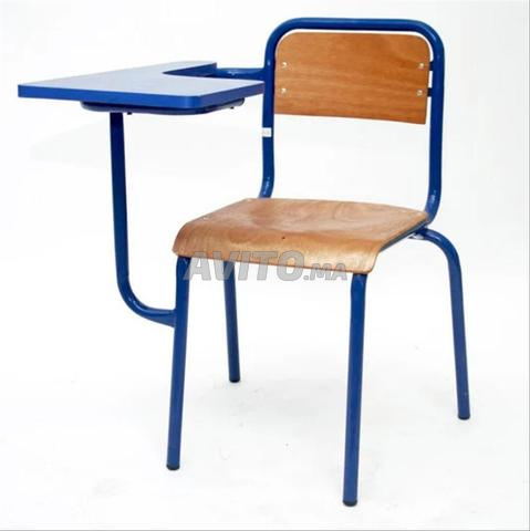 Chaise de formation avec tablette d'écriture - 2
