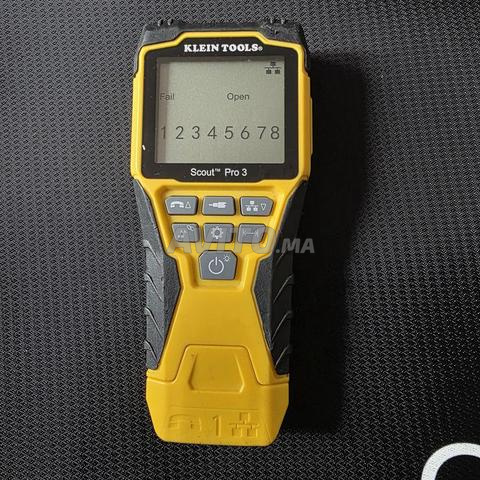 جهاز اختبار كابلات الشبكة Klein Tools Pro RJ45 - 2