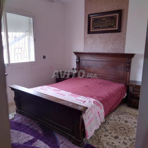 Lit Hêtre 1,60*2 avec commode et table de chevet - 2
