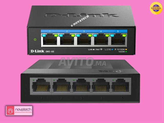 Switchs de bureau 5 ports Gigabit (10/100/1000Mbps) - 2