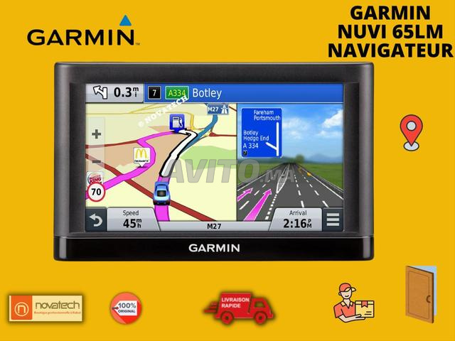 Garmin Nuvi 65LM جهاز ملاحة مثبت شاشة لمس 15.2 سم