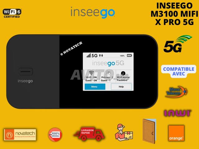 Hotspot Inseego M3100 MiFi X Pro 5G Wi-Fi 6 CAT22