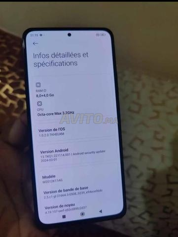 Xiaomi Poco f3 5G 256 8 Go RAM Snapdragon 870