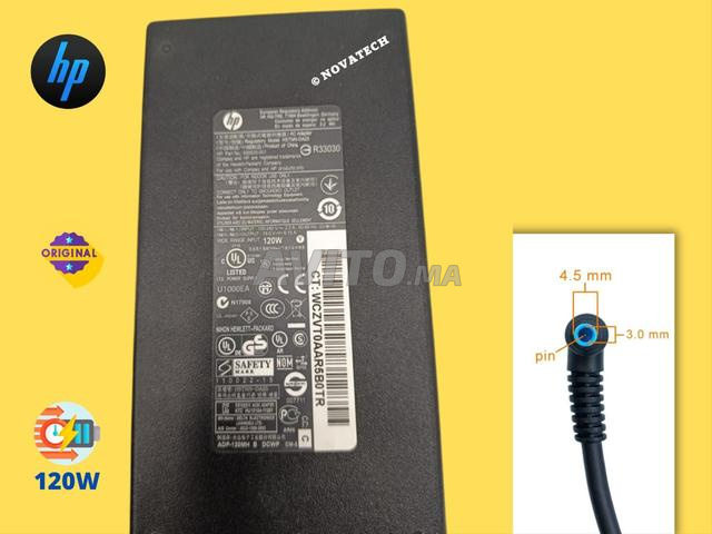 Chargeur PC Portable HP / 19.5V- 6.15A 120W Original - 2