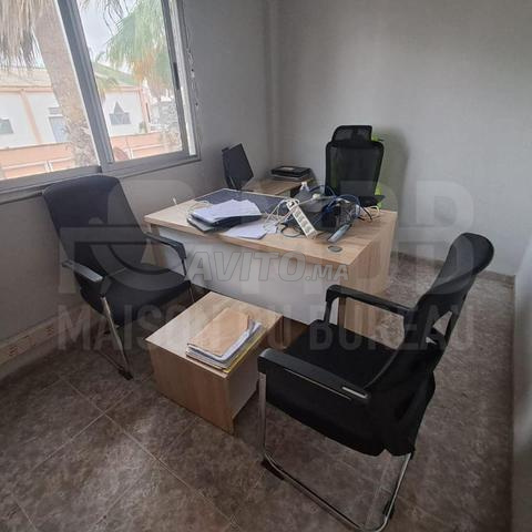 Bureau avec retour bois - 2