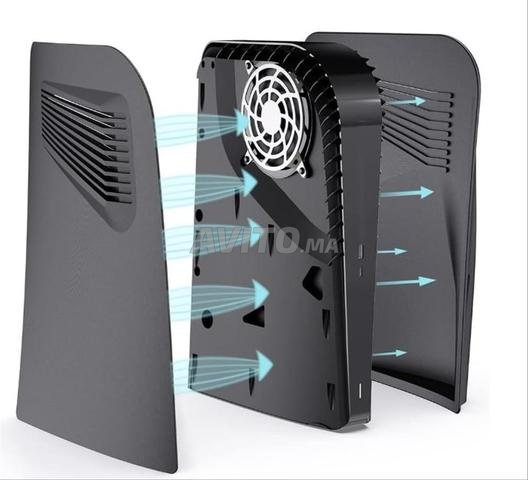 Boîtier Playstation 5 avec aérations de ventilateur