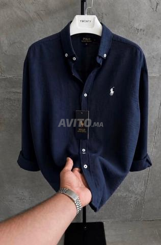 Chemise polo originale en lin - 2