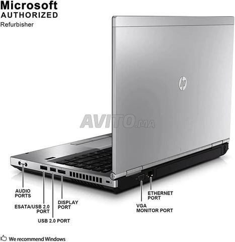 PC HP EliteBook Core i5 Windows 10 très bon état - 2