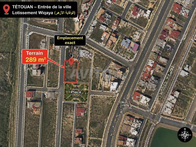Terrain 289 m² Zone Villa Lotissement Wiqaya - 2