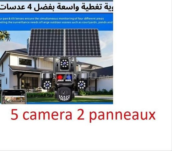 Caméra 4G Solaire 20 MP - 5 LENS 2 Panneaux 1XSs