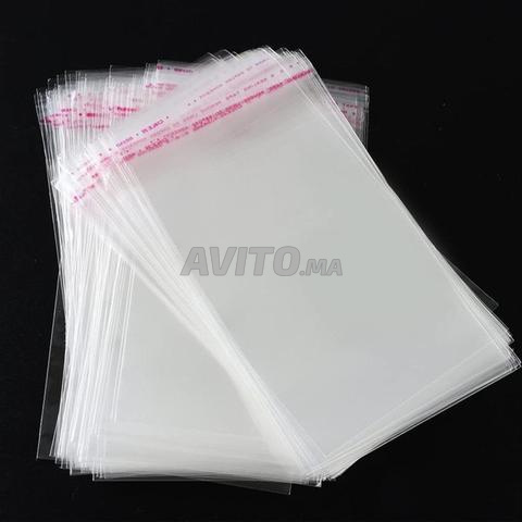 Sachets d'emballage zip transparents - 2