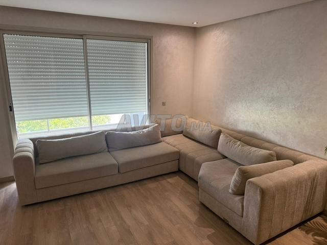 Salon moderne beige comme neuf - 2