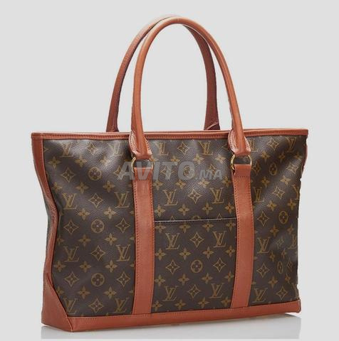 Sac Louis Vuitton Monogram Canvas Weekend PM Tote