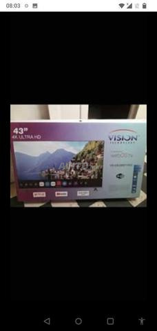 TV Vision WebOs 43 4K UHD neuf - 2