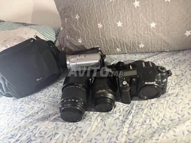 حزمة تصوير نيكون D80 وكاميرا سوني