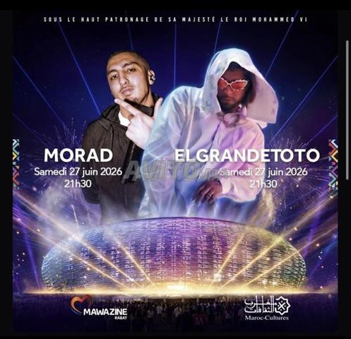 8 billets el grande toto et morad à très bon prix