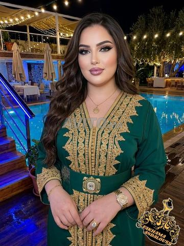 قفطان هماوي ثوب دوسوا حرير - 2