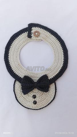 Collier pour chat au crochet - 2