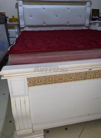 ناموسية كاملة مع لوح رأسي 140/190 بدون مرتبة - 2