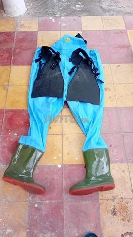 Float tube avec palmes - 2