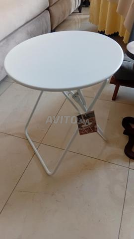 Table ronde pliable - HOME DECO - Bon état