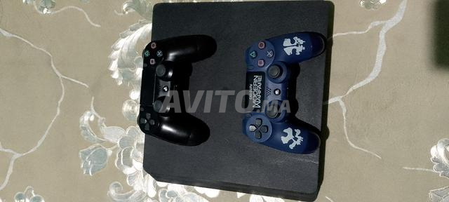 PS4 سليم، مفلش 1 تيرابايت، 2 يد تحكم، 16 لعبة