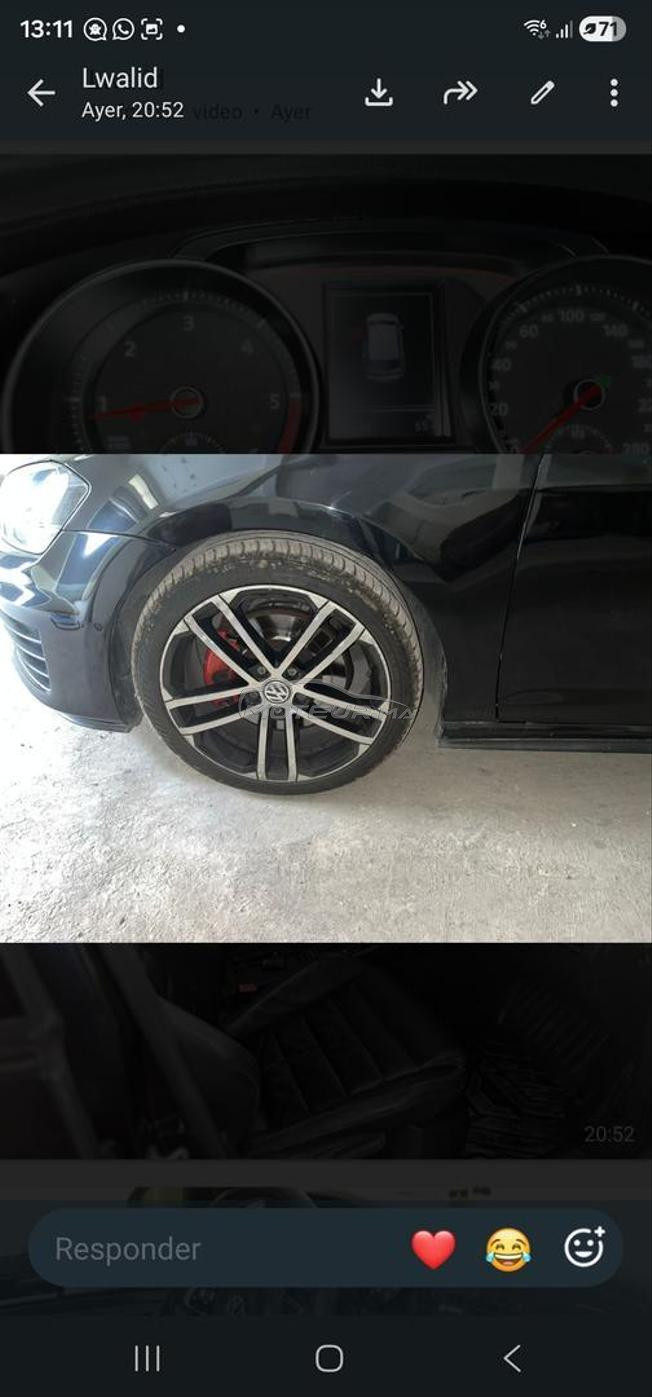 Volkswagen Golf 7 Diesel Automatique 2014 à Tanger