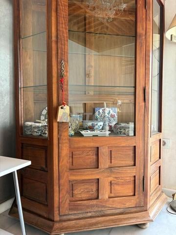 Vitrine en bois - 2