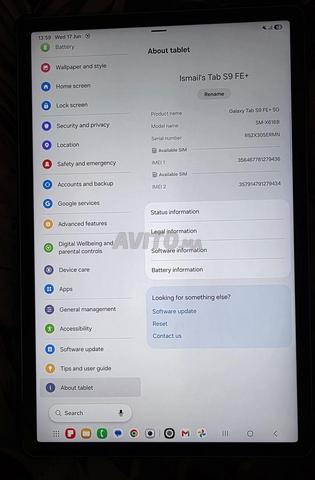 Samsung Galaxy Tab S9 FE Plus 5G - 2