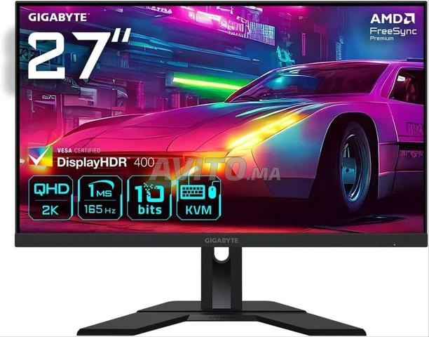 Écran Gaming Gigabyte M27Q 27 QHD 170Hz - 2