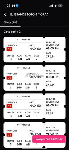 TICKET TOTO DISPONIBLE MAWAZINE - 2