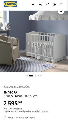 سرير أطفال IKEA SMÅGÖRA - 2