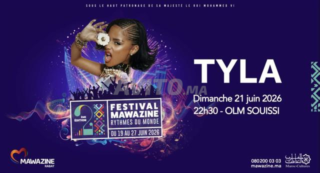 Billets Mawazine OLM Souissi disponibles