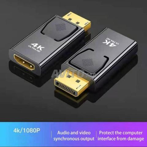 محول DisplayPort إلى HDMI بدقة 4K