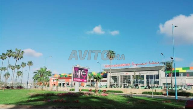 استوديو جديد مفروش للإيجار بالقرب من محطة القطار ONCF بالمحمدية