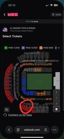 Billet Mawazine Toto & Morad - 2