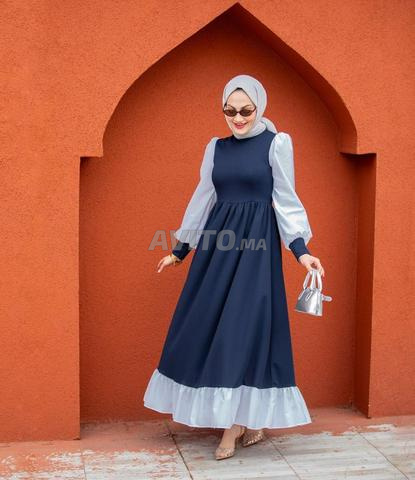 Robe Koliti Zouina en tissu crêpe - 2