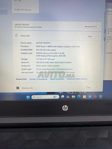 HP Pavilion Gaming 15 – Ryzen 5 | 40 Go RAM - 2