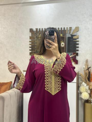 Caftan fait avec cordon - 2
