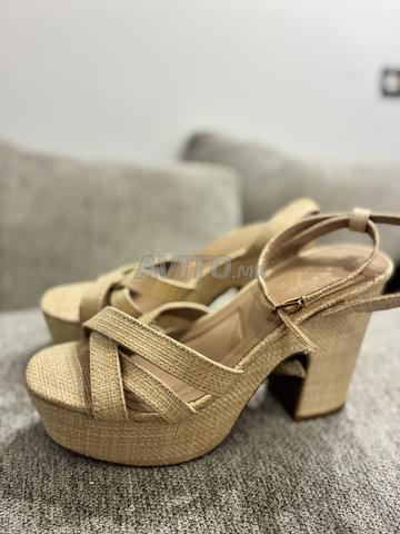 Talons Plateformes en Raphia New Look 38