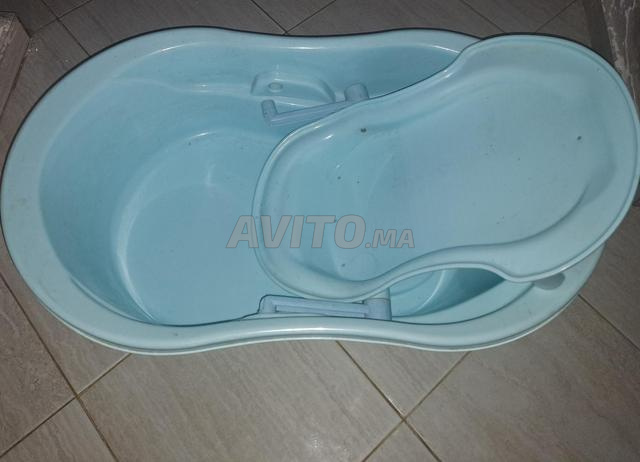 Baignoire 🛁 pour enfant, couleur bleu ciel - 2